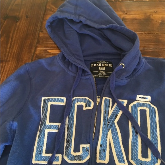 Ecko UNLTD ZIP up Hoodie Jacket, Size Girls Large - Picture 2 of 4